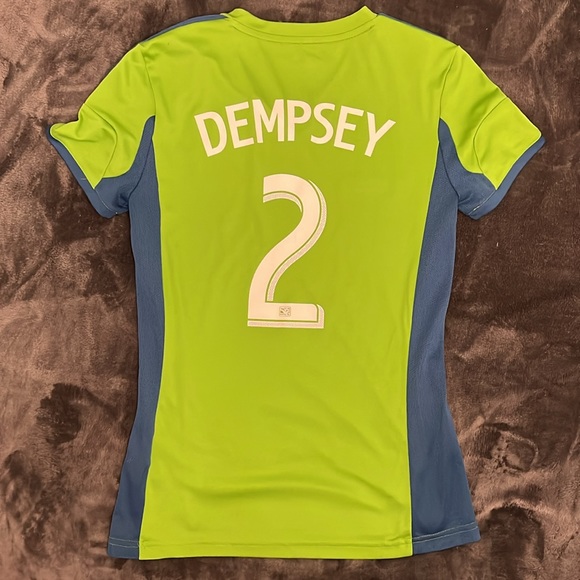 Women’s Adidas Clint Dempsey Seattle Sounders Jersey - Picture 2 of 3